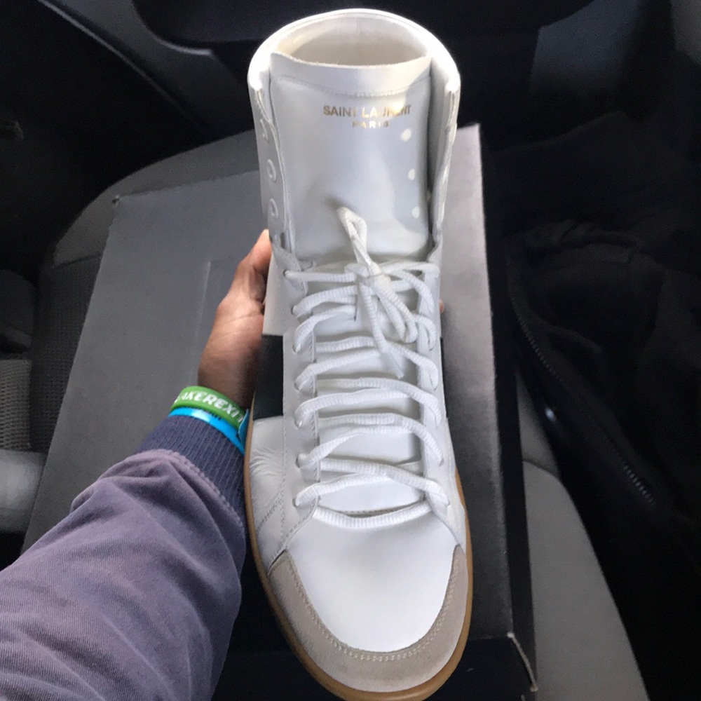 Saint Laurent high top sneakers - Picture 2 of 6
